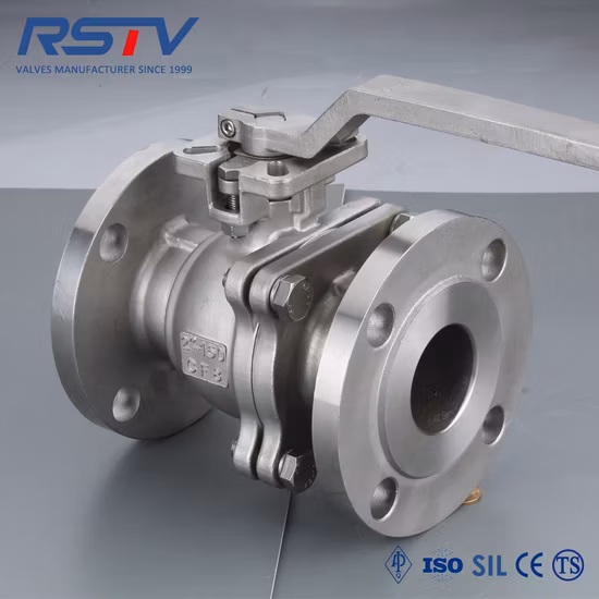 API6d 1-1/2′′ Special Alloy Steel C95800 Floating Flange FF Ball Valve